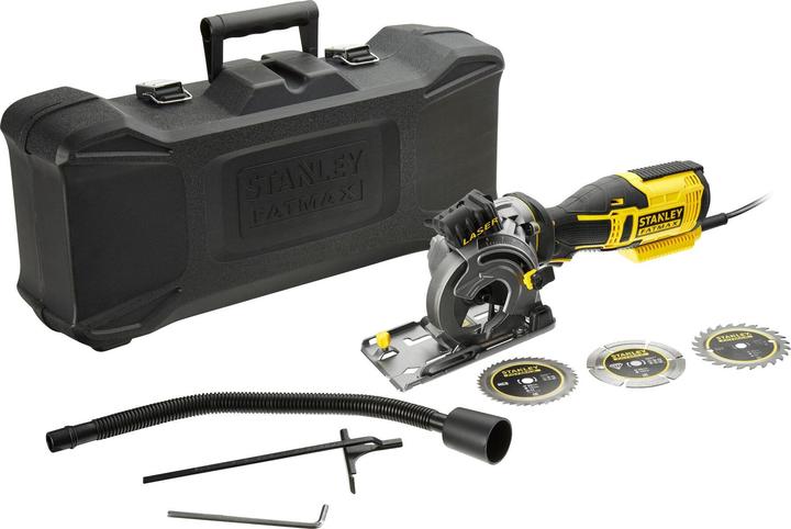Actual product image Stanley Mini-compact hand-held circular saw 650