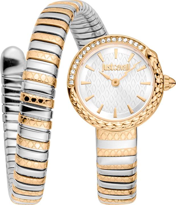 Just Cavalli Damenuhr Signature Snake (Analoguhr, 22 mm)