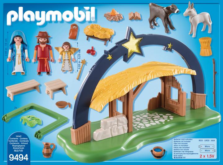 Actual product image Playmobil Light arch Christmas crib (9494)