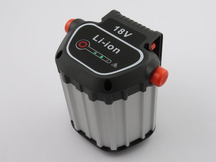 Produktbild AccuCell Akku passend für Gardena HeartBeat System 18V, Li-ion, 18V, 2500mAh, 45Wh (18 V)