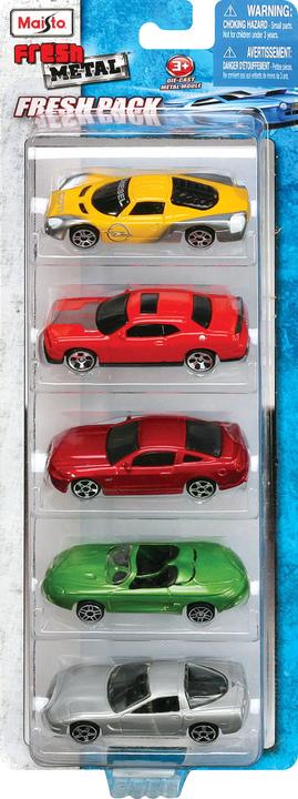 Maisto Toys - Fresh Metal set of 5 model cars (assorted - 1 pack)