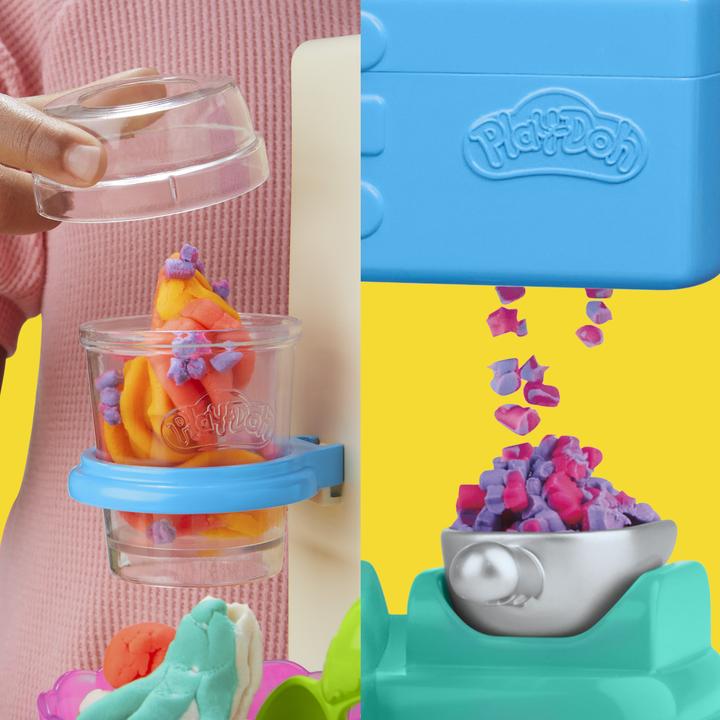 Actual product image Play-Doh Colourful Rainbow Ice Cream Maker