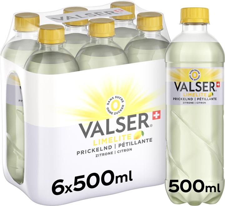 Produktbild Valser Prickelnd Zitrone (6 x 50 cl)