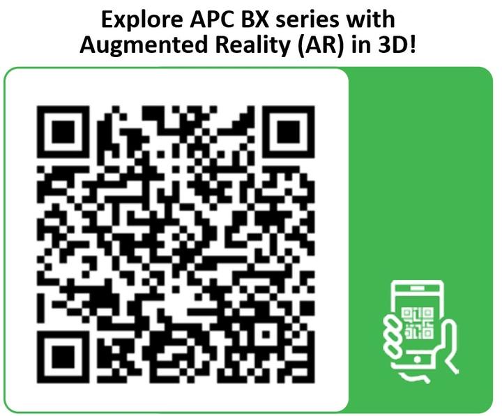 Actual product image APC BX1600MI-GR Uninterruptible Power Supply (UPS) Line-Interactive 1600 VA 900 W 4 AC Outputs (1.60 VA, 900 W, Line-interactive UPS)