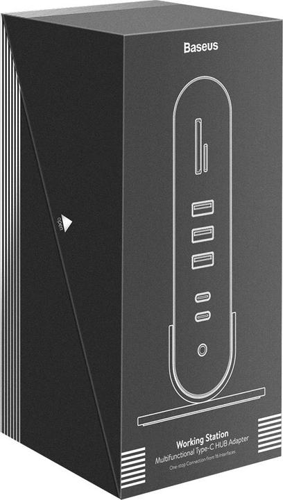 Produktbild Baseus CAHUB-BG0G (USB-C, 16 Ports)