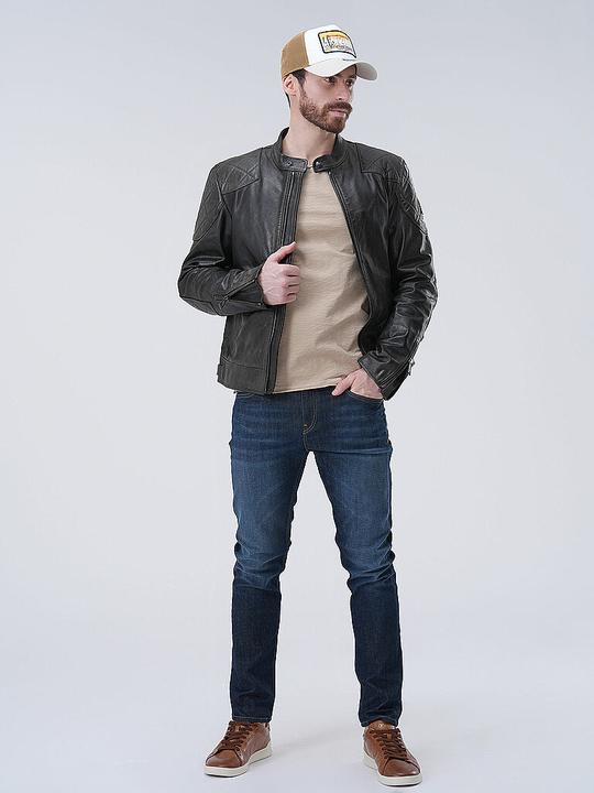Actual product image Belstaff OUTLAW leather jacket (52)