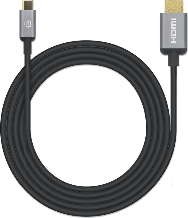 Produktbild Manhattan USB C – HDMI (2 m, HDMI)