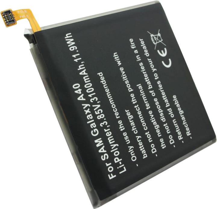 Actual product image AccuCell Akku Samsung Galaxy A40