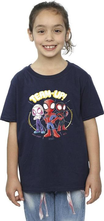 Immagine prodotto Spidey And His Amazing Friends Sketch Maglietta Ragazze (128)