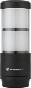 Immagine prodotto Werma Torre di segnalazione verde / rossa 100mA 24V RST 56 Montaggio ad angolo / montaggio su palo 90dB