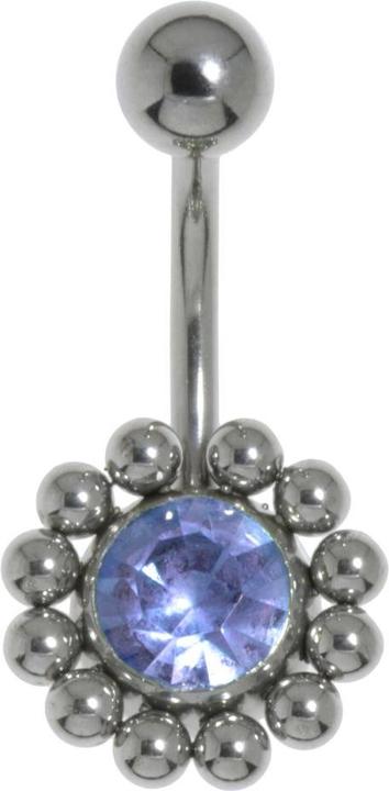 Immagine prodotto Bijouteria Piercing ventre (Acciaio inossidabile, Vetro (di orologio))