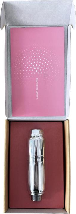 Actual product image Aquabeba Aquafilter Chrome Shower Filter