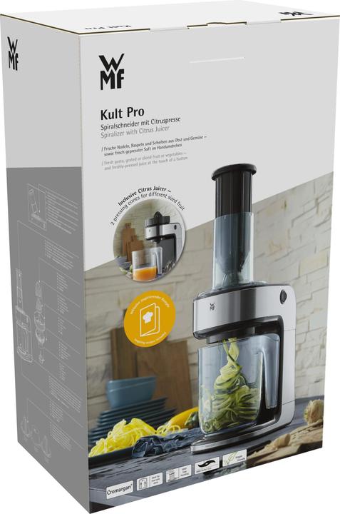 Produktbild WMF Kult Pro Spiralschneider mit Citruspresse