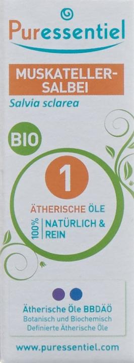 Immagine prodotto Puressentiel Olio essenziale di salvia sclarea biologico