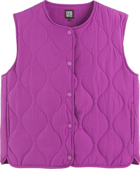 Produktbild La Redoute Collections Steppgilet mit Druckknöpfen (44)