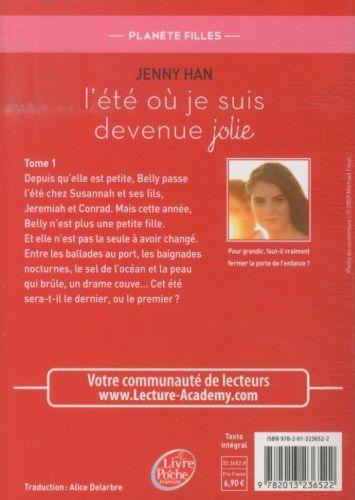 Image du produit L'ete ou je suis devenue jolie (Tome 1) (Français, Han Jenny, Alice Delarbre, 2013)