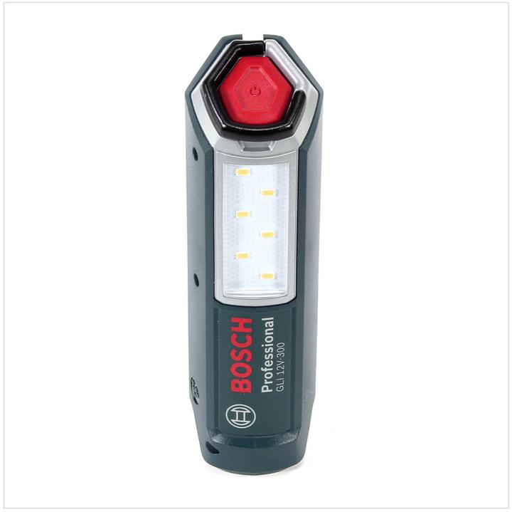 Produktbild Bosch Professional GLI 12V-300 Akku Lampe + 1x GBA 12V 6,0 Ah Akku + GAL 1230 Ladegerät (300 lm)