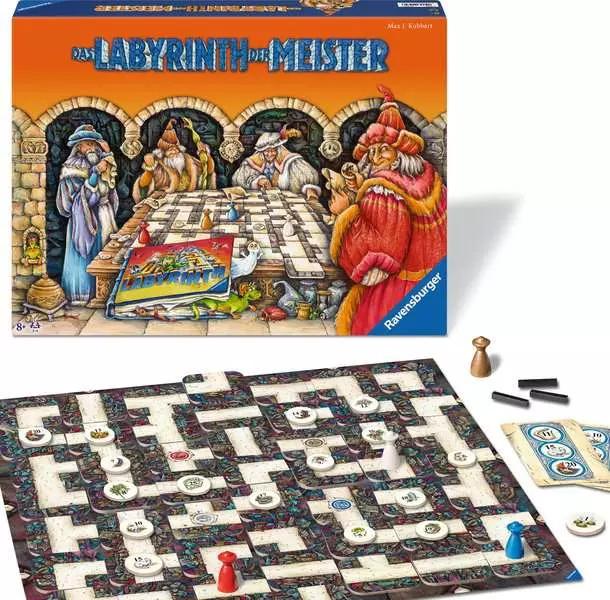 Produktbild Ravensburger 22474 Labyrinth der Meister - Die Meisterversion des verrückten Labyrinths für 2 - 4 (Deutsch)