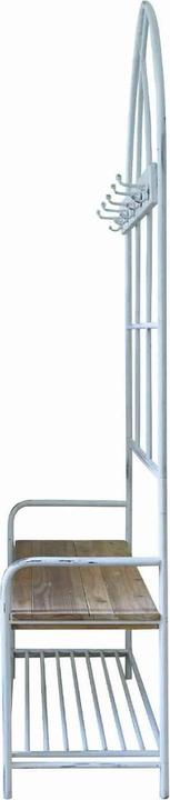 Produktbild Loberon Garderobe Oliviette antikweiss/braun