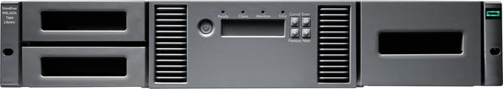 HPE StoreEver MSL2024 0-drive Tape Library