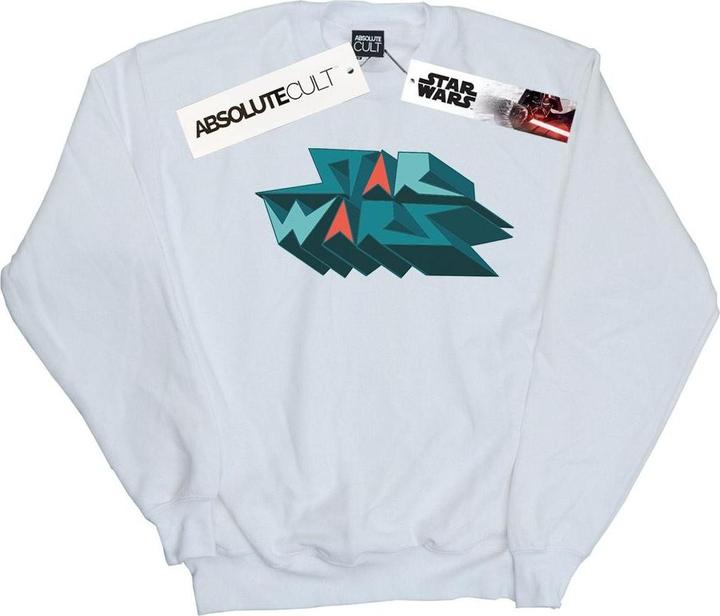 Star Wars Edgy Block Logo Sweatshirt (M)