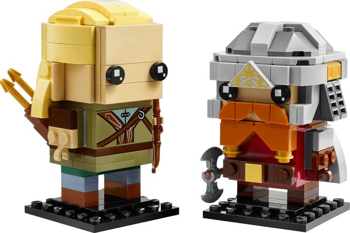 Produktbild LEGO Herr der Ringe Legolas und Gimli (40751, LEGO Brickheadz)