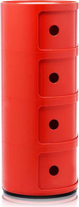 Actual product image Kartell Componibili 4Er container (ø 32 x 77 cm)