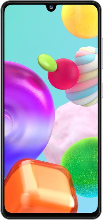 Image du produit Samsung Galaxy A41 version UE (64 Go, Blanc, 6.10", Double SIM, 48 Mpx, 4G)
