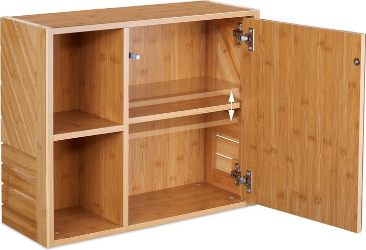 Actual product image Relaxdays Mirror cabinet (54.5 x 20 x 45 cm)