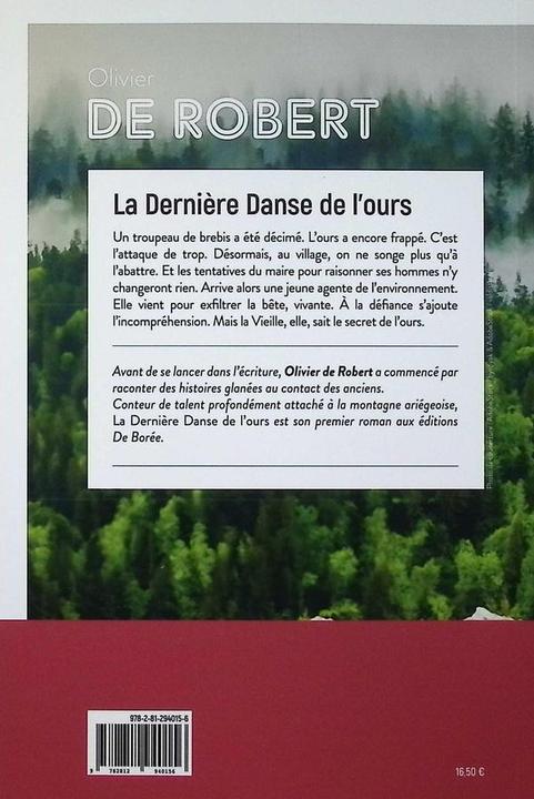 Produktbild La dernière danse de l'ours (Französisch, Robert Olivier de, 2025)