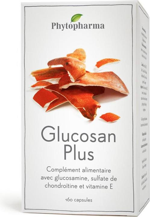 Phytopharma Glucosan PLUS mit Glucosamin und Chondroitin für die Gelenke (160 Stück, Kapseln, 127 g)
