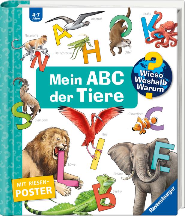Actual product image Ravensburger Wieso? Weshalb? Warum? Sonderband - Mein ABC der Tiere (German)