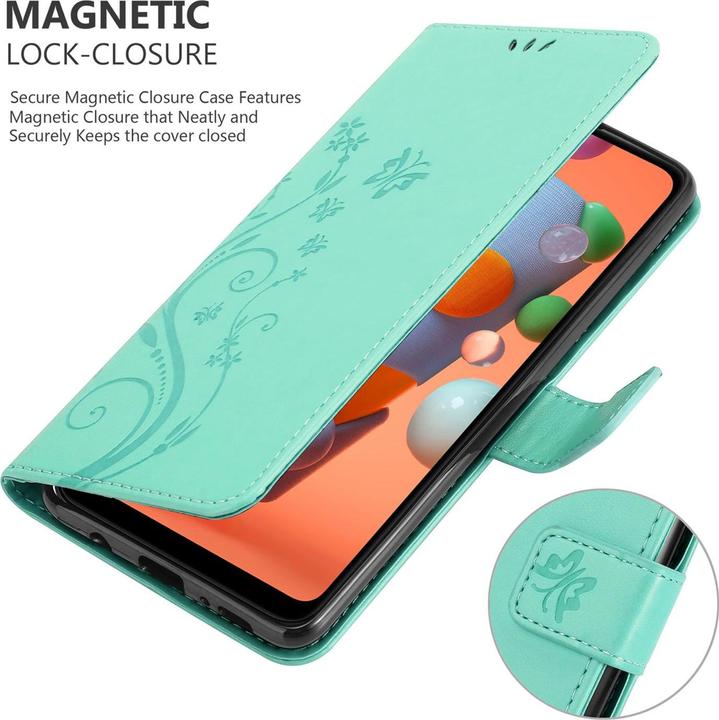 Immagine prodotto Cadorabo Copertina del libro di fiori (Samsung Galaxy M11, Samsung Galaxy A11)