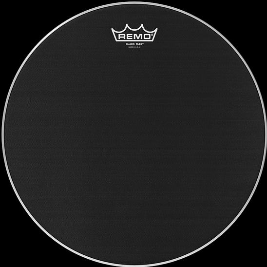 Remo Black Max Ebony (Batterie, Caisse claire)