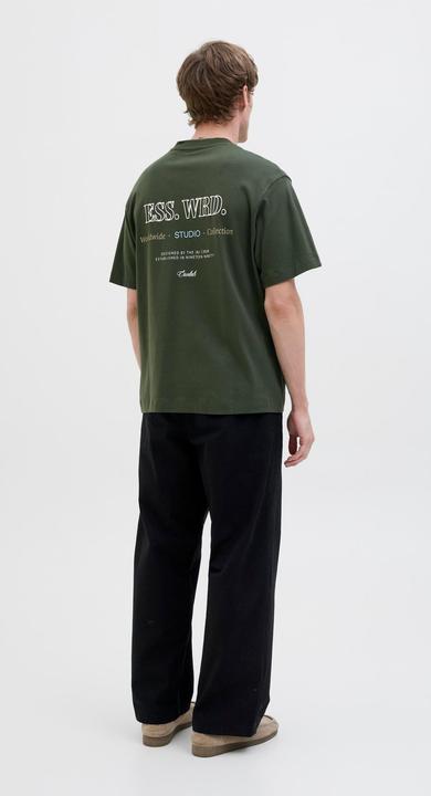 Actual product image Jack & Jones Jjeurban Edge Studio Tee Ss O-Neck Noos (L)