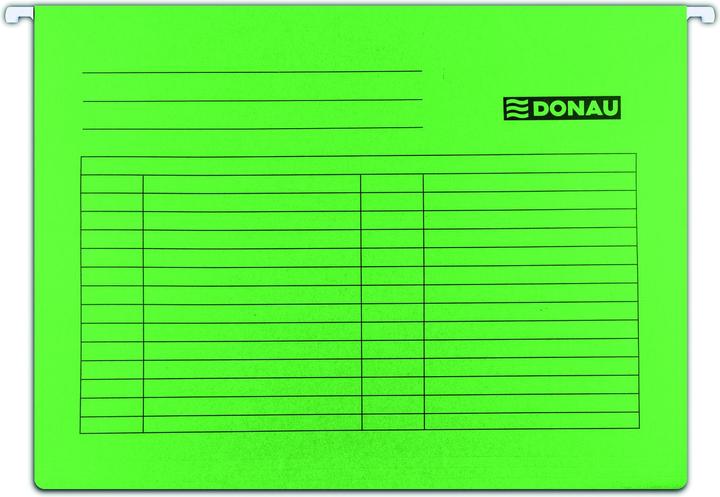 Immagine prodotto Donau Cartella da appendere a4, 230g/m2, verde