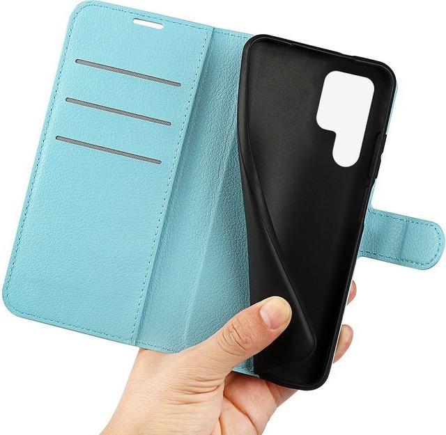 Actual product image MU Classic Litchi Leather Bookcover Series (Samsung Galaxy S23 Ultra)