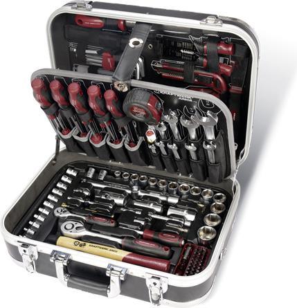 Kraftwerk Coffre à outils ABS (228 pièces)