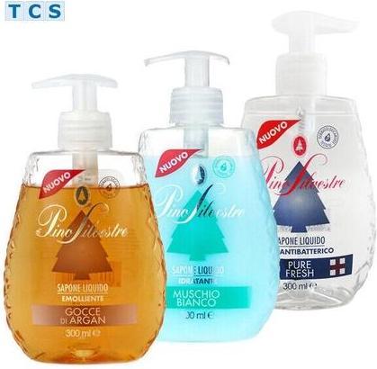 Actual product image Pino Silvestre Liquid Soap in Dispenser 300ml with 3 Fragrance Notes (Liquid soap, 300 ml)