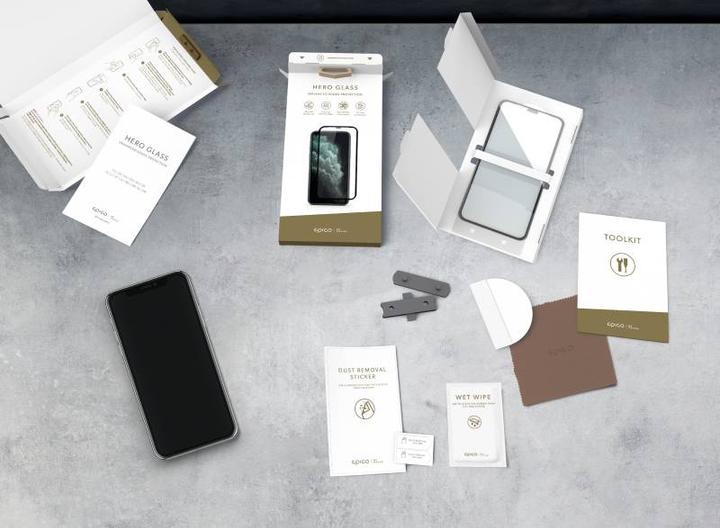 Produktbild Epico Hero Glass iPhone (1 Stück, Apple iPhone 12 Pro Max)