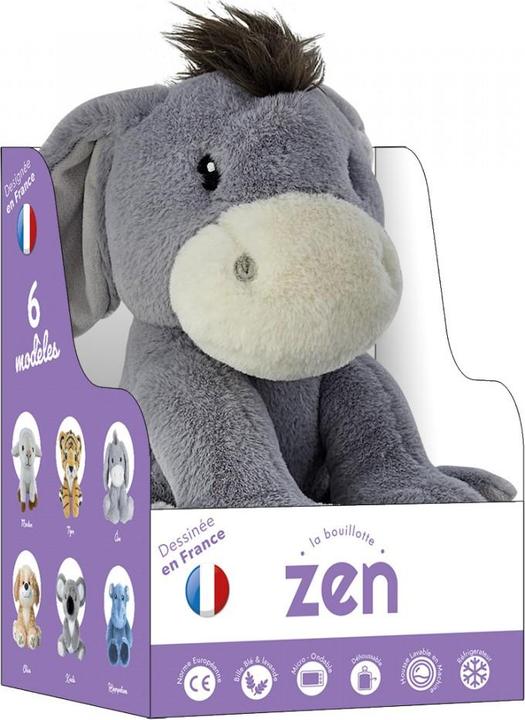 Produktbild Zen Kat Abnehmbare Plüsch-Wärmflasche 25cm Esel (2 l)