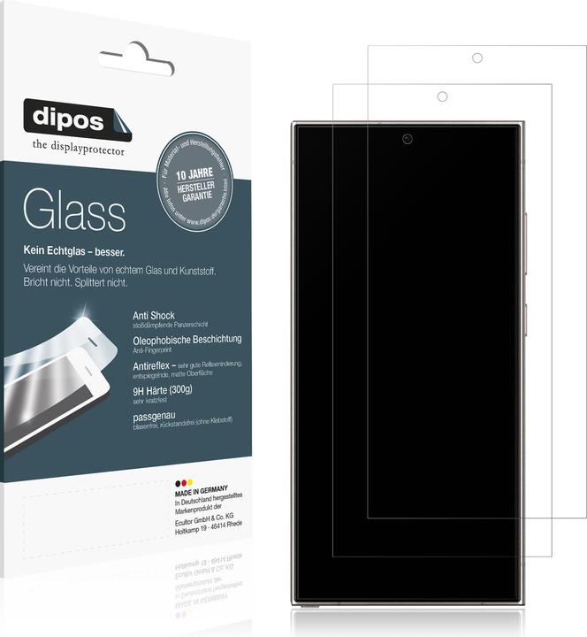Actual product image Dipos Screen Protector Anti-Shock (2 Piece, Samsung Galaxy S24 Ultra)