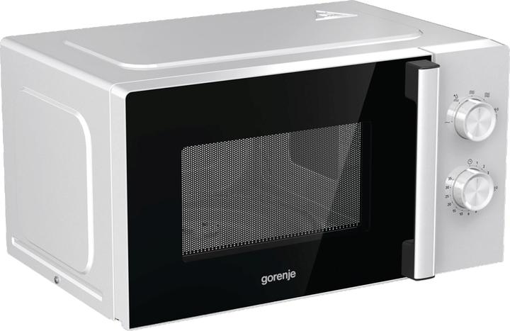 Actual product image Gorenje MO20E1WH Microwave Oven, Free Standing, Capacity 20 L, Power 800 W, No Display, White (20 l)