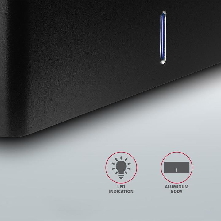 Immagine prodotto Axagon ADSA-SN Storage Drive Docking Station USB 3.2 Gen 1 (3.1 Gen 1) Type-A Nero (2.5", 3.5")