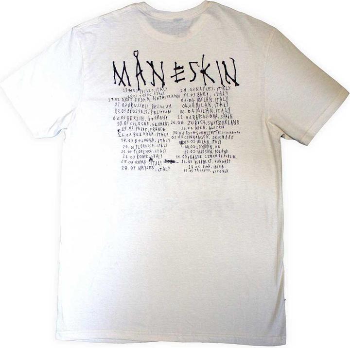 Produktbild Maneskin Loud Kids European Tour 23 TShirt (XL)