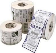 Actual product image Zebra Direct 2100 Permanent self-adhesive rubber paper (matt coated)
