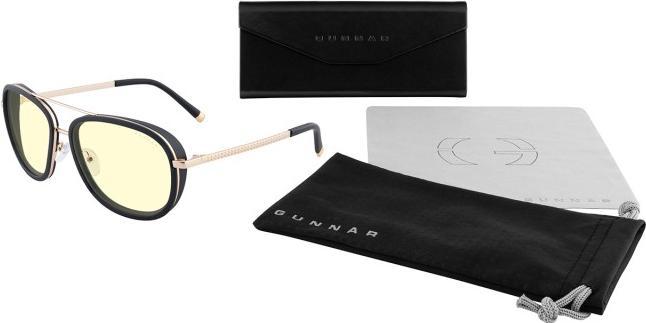 Actual product image Gunnar Gaming Brille Dume Gold Amber