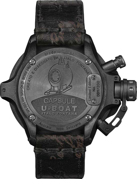 Image du produit U-Boat 8808 Capsule PVD BK BL 45mm (Swiss Made, 45 mm)