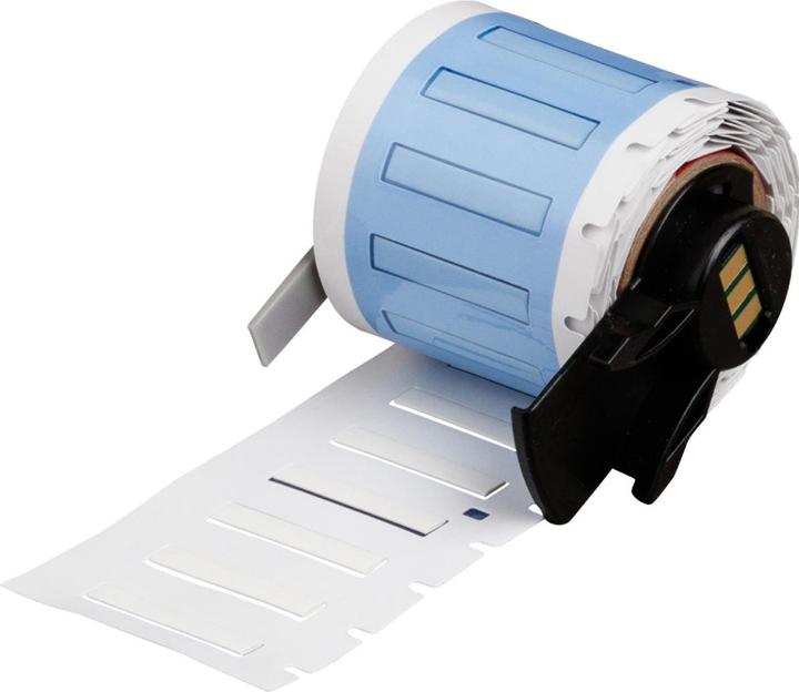 Brady M6-094-1-345-WT, hitzebeständige Permasleeve, wärmeschrumpfendes Polyvinylfluorid, Weiss, 25.