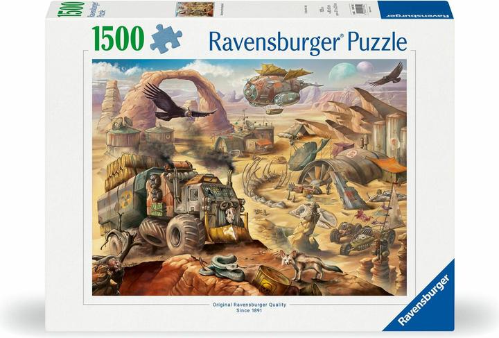 Produktbild Ravensburger Adult puzzle 1500 Teile - Welcome to the Wasteland (1500 Teile)